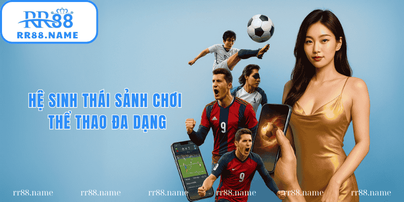 Hệ sinh thái sảnh chơi thể thao đa dạng 